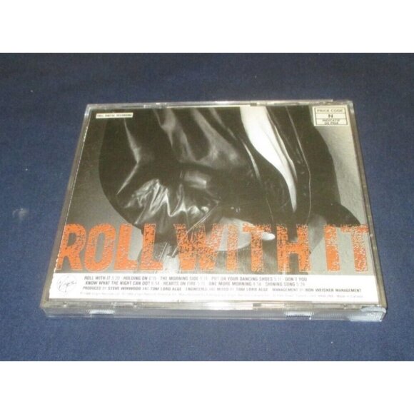 Steve Winwood - Roll With It on cd (Virgin Records Canada, 1988) - Picture 3 of 3